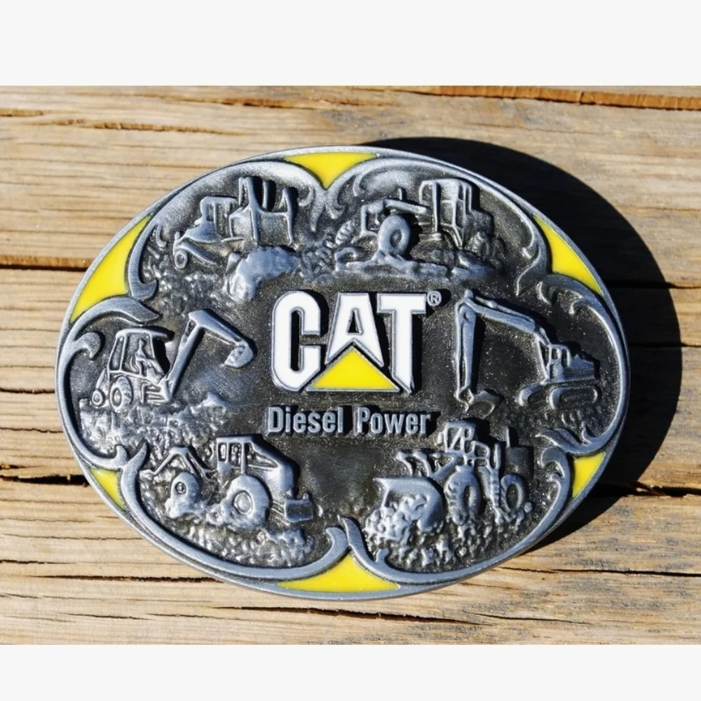 New CAT Caterpillar Diesel Power belt Buckle Choose One Of 2